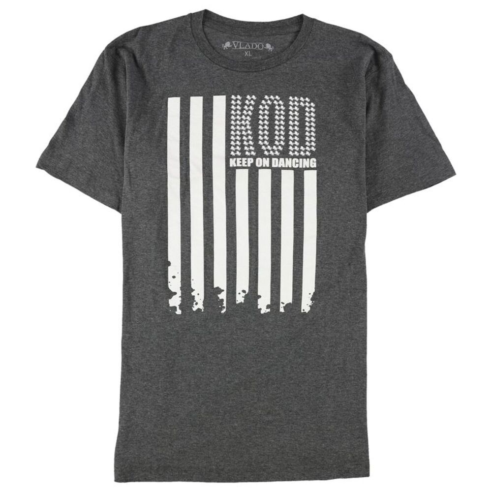 Vlado Mens Keep On Dancing Graphic T-Shirt, NWT